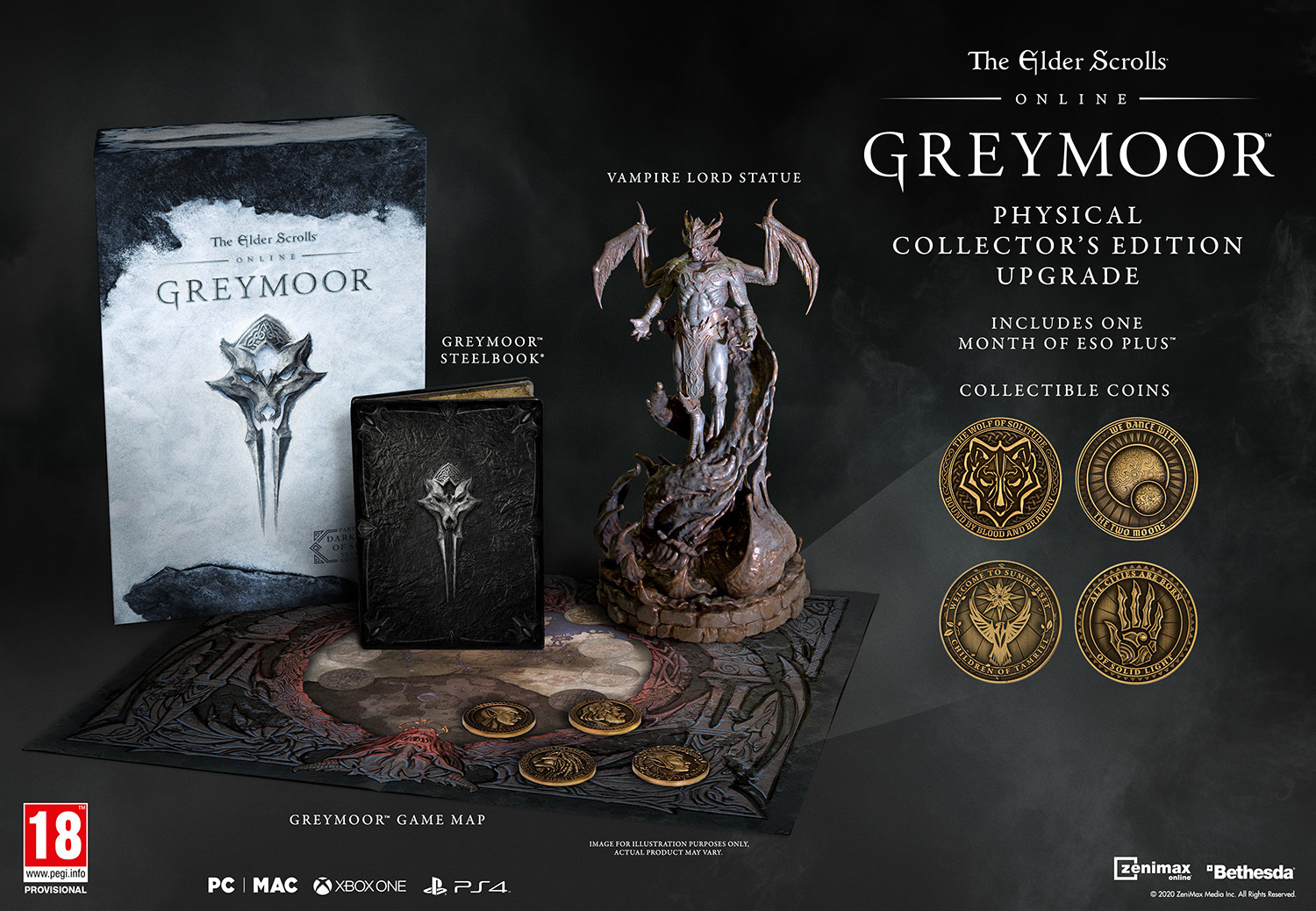 The Elder Scrolls Online: Greymoor Physical Collector’s Edition PS4 ...