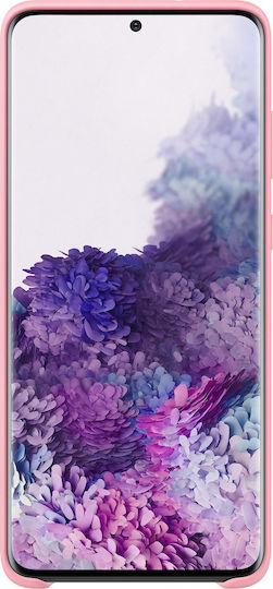 Samsung Back Cover Σιλικόνης Ροζ (Galaxy S20+)