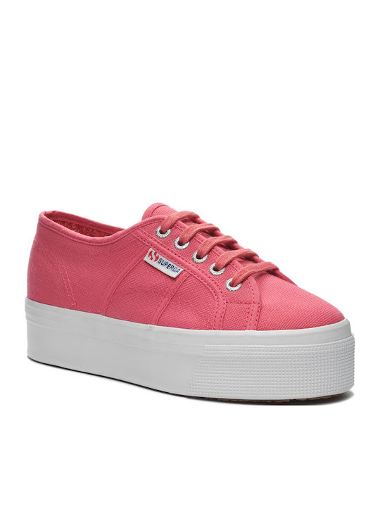 Superga 2790 Acotw Linea Up And Down Flatforms Sneakers Pink