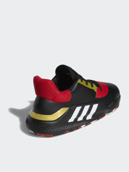 Pro Bounce 2019 Low Low Basketball Shoes Core Black / Cloud White / Scarlet