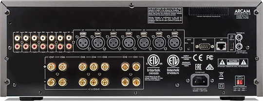Arcam HDA PA720 Leistungsverstärker Hi-Fi-Verstärker Stereo 100W/8Ω Schwarz