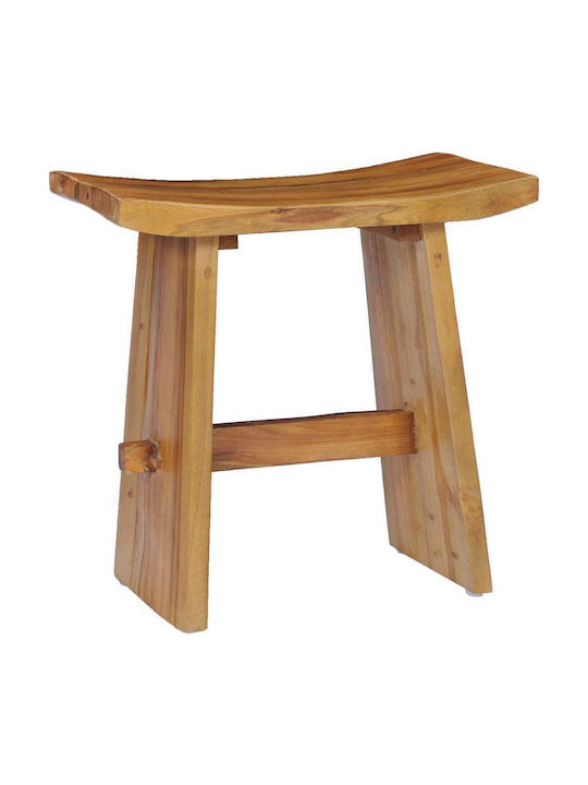 Wooden Garden Stool Outdoor 50x30x50cm
