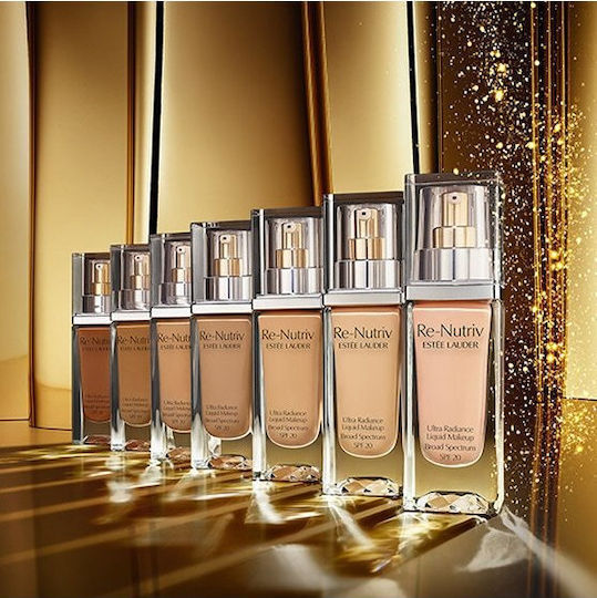 Estee Lauder Re-Nutriv Ultra Radiance Лилаво/бяло SPF20 3W1 Tawny 30мл
