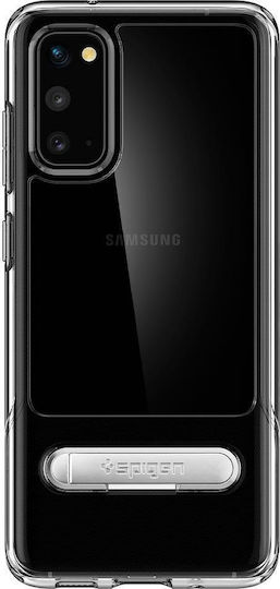 Spigen Slim Armor Essential S Umschlag Rückseite Silikon Transparent (Galaxy S20)
