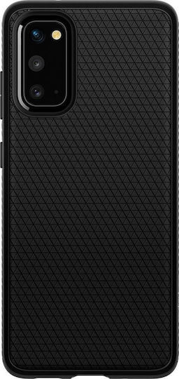 Spigen Liquid Air Back Cover Σιλικόνης Μαύρο (Galaxy S20)
