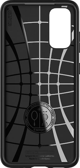 Spigen Core Armor Back Cover Σιλικόνης Μαύρο (Galaxy S20)