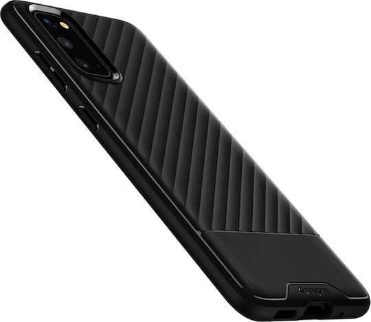 Spigen Core Armor Back Cover Σιλικόνης Μαύρο (Galaxy S20)