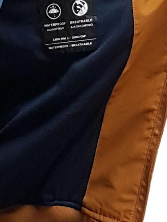 Jacket Bomber Waterproof and Windproof Copper