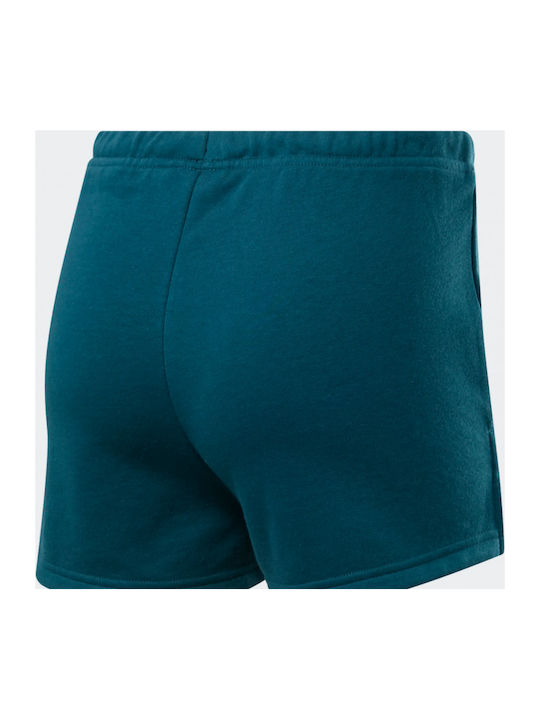 TE Linear Logo Women's Sporty Shorts Turquoise