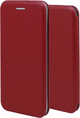 Synthetic Leather Book Burgundy (Redmi Note 7 / 7 Pro)