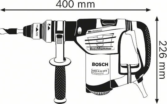 Bosch GBH 4-32 DFR Professional Κρουστικό Σκαπτικό Πιστολέτο Ρεύματος 900W με Υποδοχή SDS Plus 0611332100