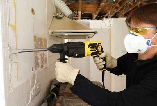 Stanley Κρουστικό Σκαπτικό Πιστολέτο Ρεύματος 750W με Υποδοχή SDS Plus FME500K