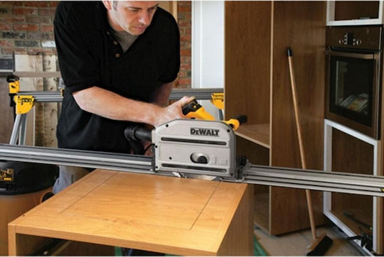 Dewalt Plunge Circular Saw 1300W with Speed Control and with Dust Extraction System