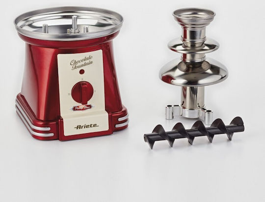 Ariete 2962 Συντριβάνι Σοκολάτας με 3 Επίπεδα 500gr Κόκκινο