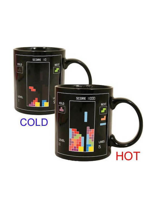 Tetris Ceramic Cup Black 330ml