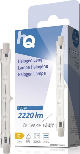 HQ Halogen Lamp for Socket Rx7s with Power 120W 230V