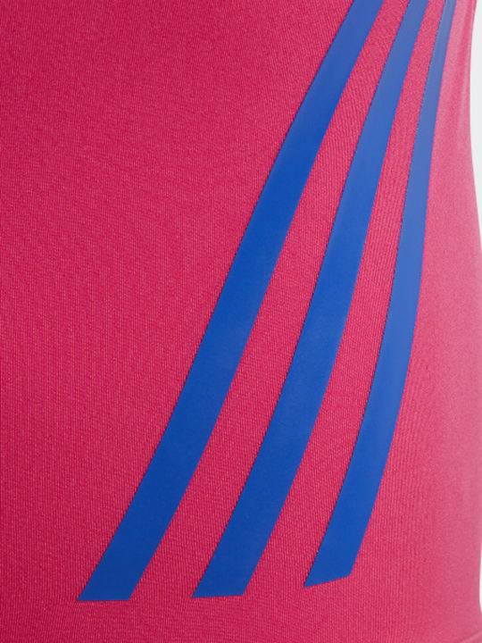 adidas 3-Stripes Kinder Badeanzug Einteilig Rosa