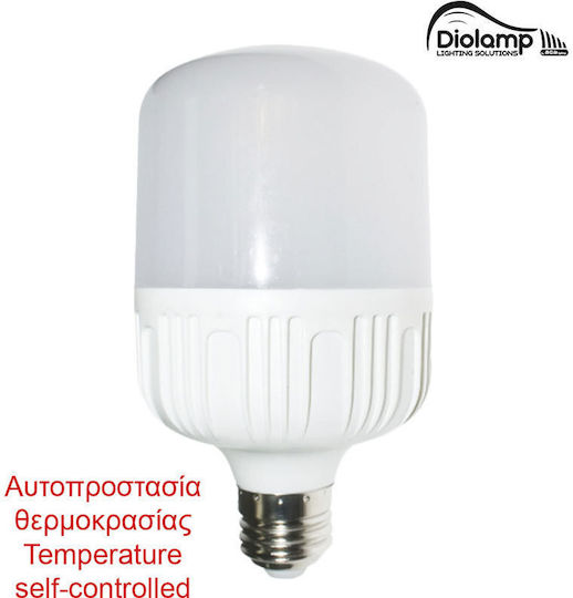Diolamp LED Bulb 28W 175mm for Socket E27 and Shape P99 Natural White 2500lm