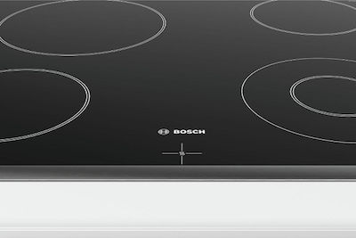 Bosch Κεραμική Εστία μη Αυτόνομη Inox 58.3x51.3εκ.