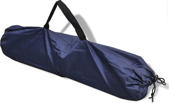 vidaXL Καλοκαιρινή Σκηνή Camping Τουαλέτας Μπλε 130x130x210εκ.
