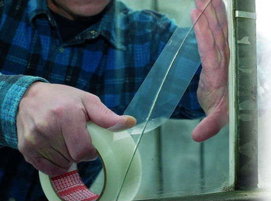 Tesa Professional PE Self-Adhesive Repair Tape Transparent 50mmx33m 1pcs