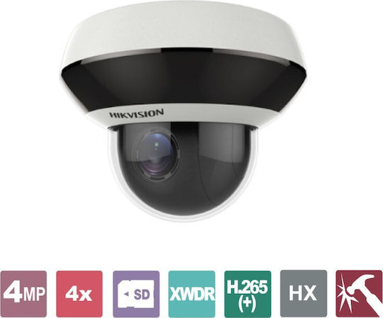 Hikvision DS-2DE2A404IW-DE3 IP Κάμερα Παρακολούθησης Full HD+ 4MP Αδιάβροχη με Φακό 2.8-12mm