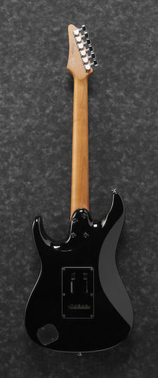 Ibanez AZ2204B Prestige Set Electric Guitar Stratocaster with HSS Pickup Configuration Black with Case