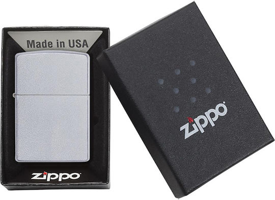 Zippo Αναπτήρας Flamme Winddicht Satin Chrome