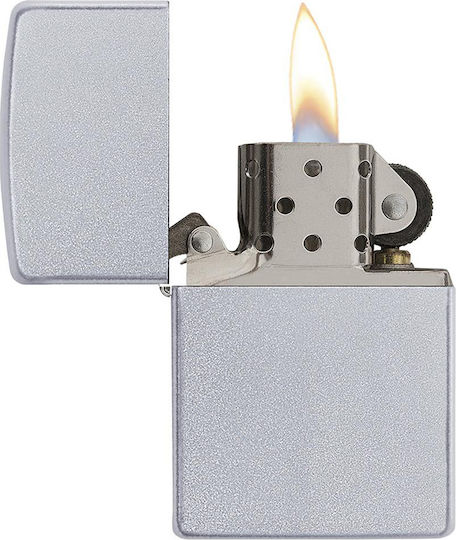 Zippo Αναπτήρας Flamme Winddicht Satin Chrome
