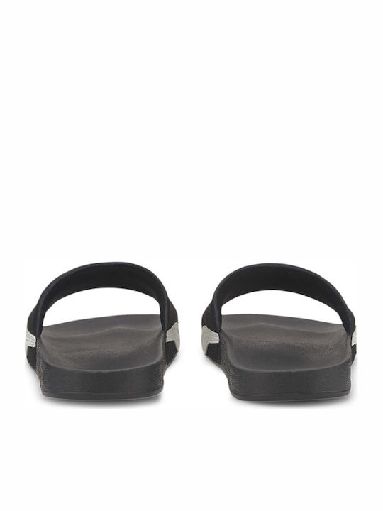 Leadcat FTR Suede Classic Ανδρικά Slides Μαύρα