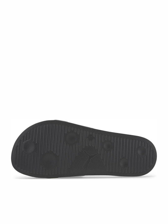Leadcat FTR Suede Classic Ανδρικά Slides Μαύρα