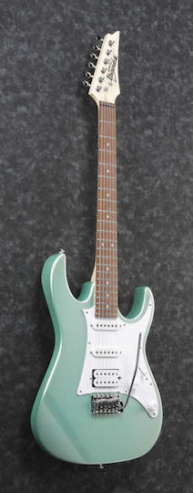 Ibanez Electric Guitar 6 Strings Stratocaster with HSS Pickups Arrangement Metallic Light Green