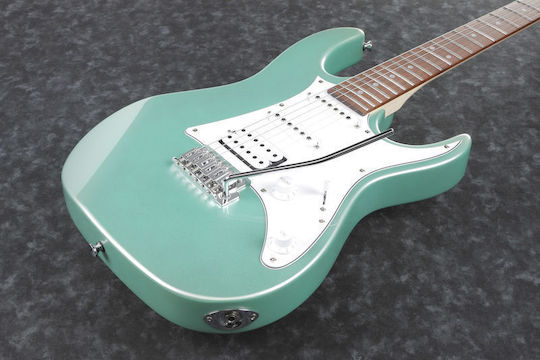 Ibanez Electric Guitar 6 Strings Stratocaster with HSS Pickups Arrangement Metallic Light Green