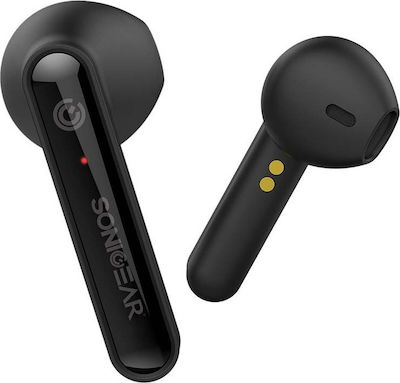 Sonic Gear TWS1 Earbud Bluetooth Handsfree Earphones with Charging Case Black