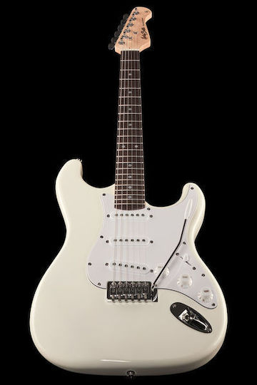 Harley Benton ST-20 Series Ηλεκτρική Κιθάρα ST Style με SSS Διάταξη Μαγνητών White