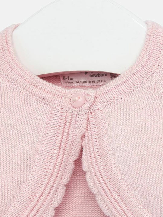 Mayoral Kids Bolero Jacket Pink