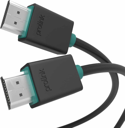 Prolink PB348 HDMI 1.4 High Speed 1080p 120Hz Cable HDMI male - HDMI male 1.5m Μαύρο