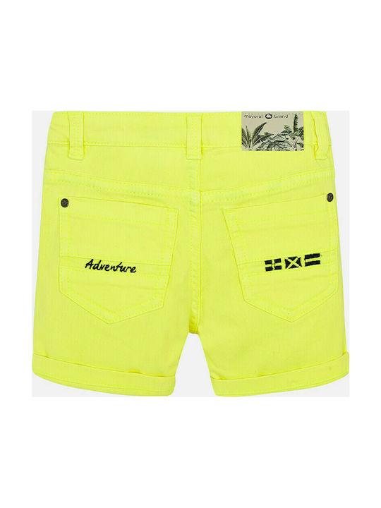 Mayoral Kids Shorts/Bermuda Fabric Yellow