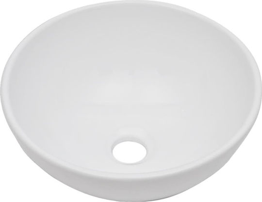 vidaXL Πάγκος με Νιπτήρα Μ60xΒ40xΥ16.3cm Μαύρος
