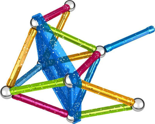 Geomag Μαγνητικό Παιχνίδι Κατασκευών Panels Glitter για Παιδιά 3+ Ετών