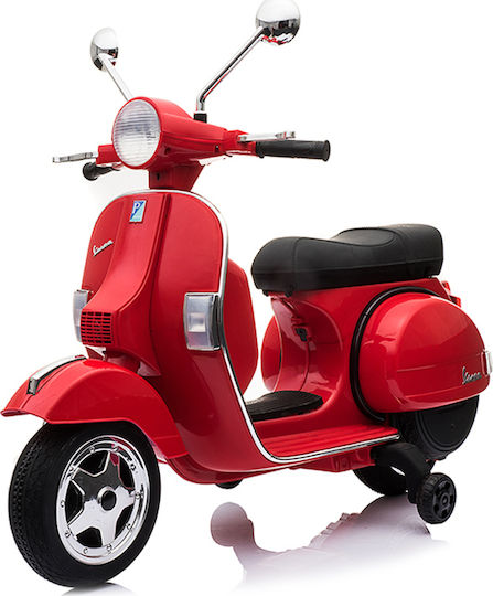 Παιδική Μηχανή Licensed Vespa Ηλεκτροκίνητη 12 Volt Κόκκινη