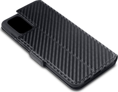 Terrapin Low Profile Buchen Sie Synthetisches Leder Schwarz (Galaxy S20+) 117-002a-244