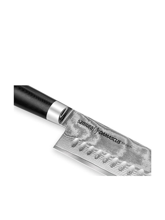 Samura Damascus Μαχαίρι Santoku από Δαμασκηνό Ατσάλι 18cm