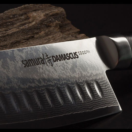 Samura Damascus Μαχαίρι Santoku από Δαμασκηνό Ατσάλι 18cm