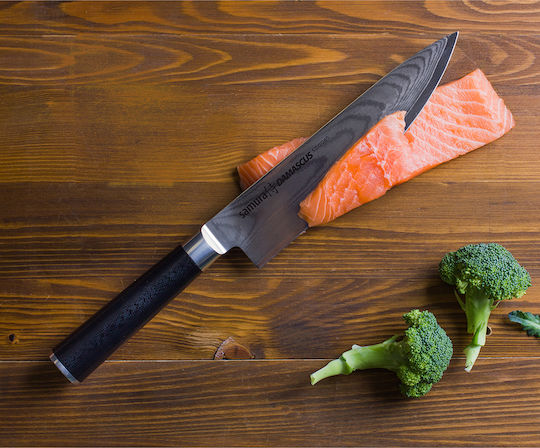 Samura Damascus Knife Chef from Damascus Steel 20cm