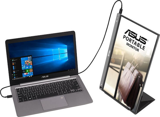 Asus ZenScreen MB16ACE IPS Tragbarer Monitor 15.6 UltraWide FHD 1920x1080 mit Reaktionszeit 5ms GTG Gray