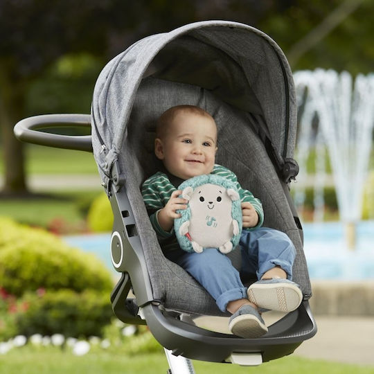 Fisher Price Sleep Toy Soft Hedgehog that Vibrates made of Fabric with Music for 0++ Months
