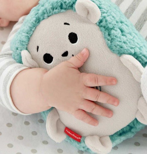 Fisher Price Sleep Toy Soft Hedgehog that Vibrates made of Fabric with Music for 0++ Months