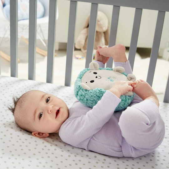 Fisher Price Sleep Toy Soft Hedgehog that Vibrates made of Fabric with Music for 0++ Months