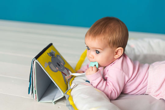 Taf Toys Βιβλίο Δραστηριοτήτων Tummy Time Book από Ύφασμα για Νεογέννητα